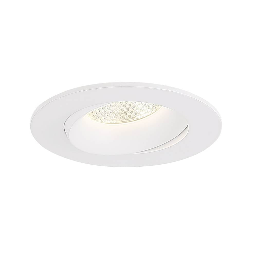 Eurofase Midway 3.5'' 12w 1 Light Round Gimbal Trim 5cct White