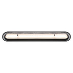 Eurofase 49445-015 Matte Black Tramore, Wall Sconce, 38'', Matte Black, Silver Glass Image 6