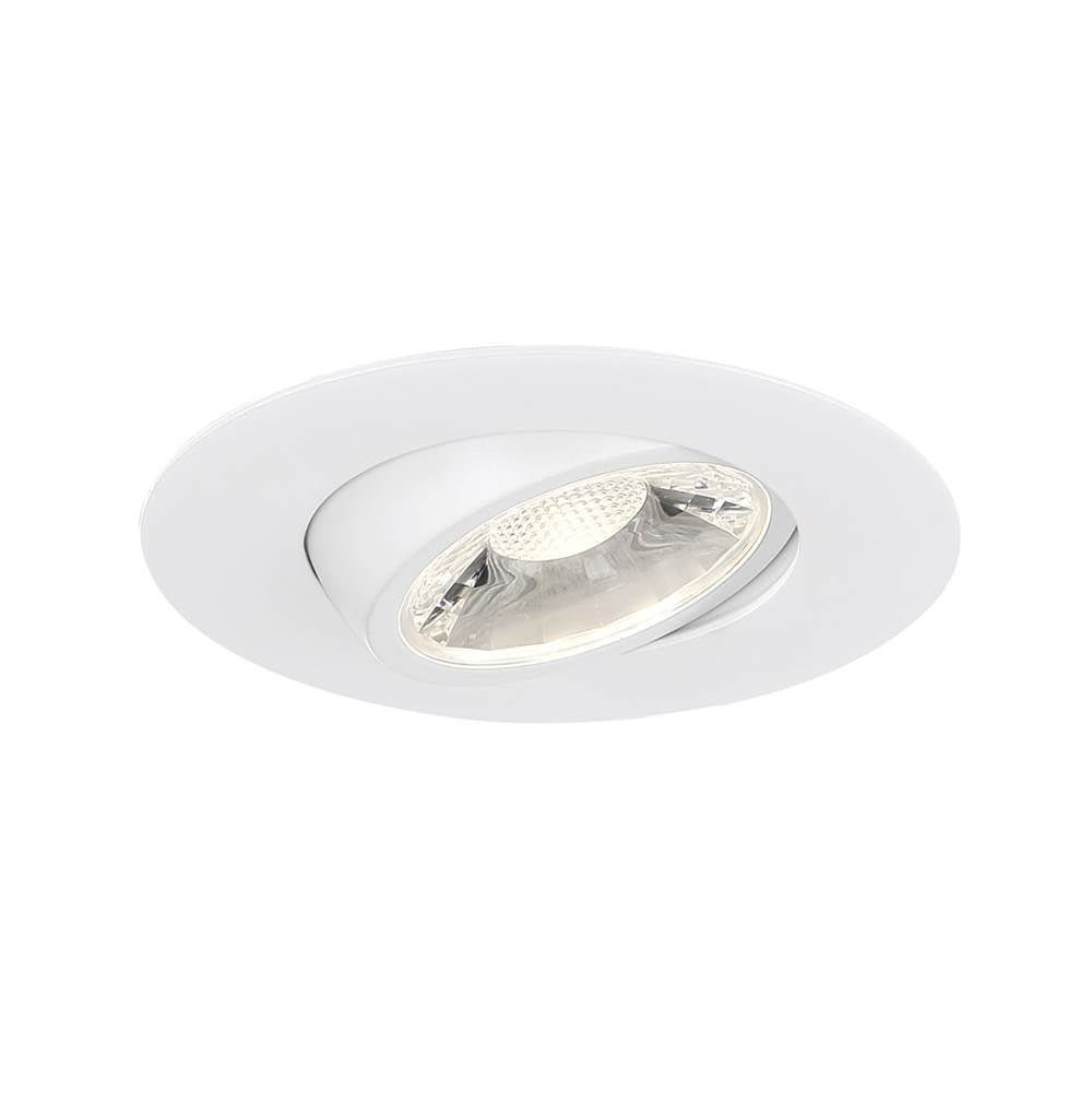 Eurofase Midway 3'' 8w 1 Light Round Gimbal Trim 5cct White