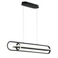 Eurofase 37039-011 Matte Black Demark, Chandelier , 42'', Matte Black Image 1