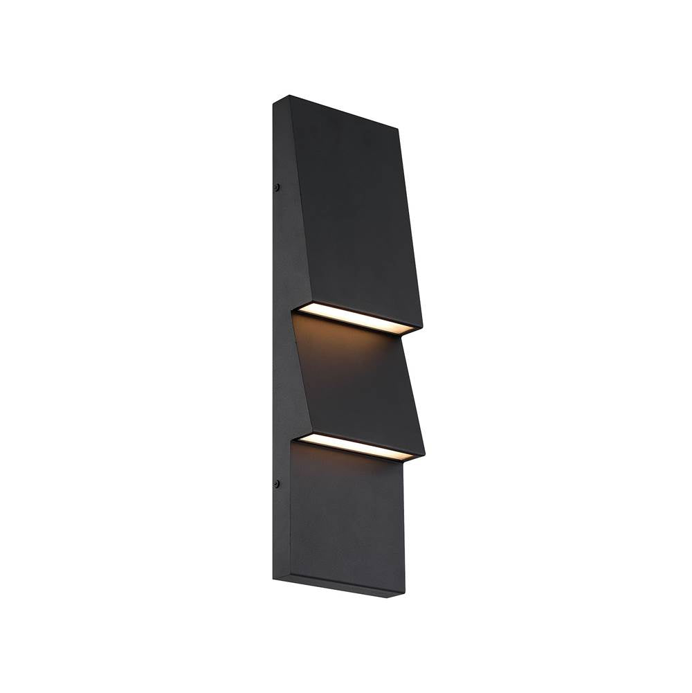 Eurofase 49242-027 Sand Black Nanton, Outdoor , 2-light, 19'', Sand Black Image 5