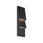 Eurofase 49242-027 Sand Black Nanton, Outdoor , 2-light, 19'', Sand Black Image 5