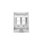 Eurofase EFDOWPS Stainless Steel Eurofase Efdowps Surface Mount Dual Duplex Stack Switch With Weatherproof Cover And Gang Box Image 2