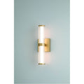Eurofase 47123-014 Matte Gold Fayton, Outdoor, 14'', Matte Gold, Clear Glass Image 1
