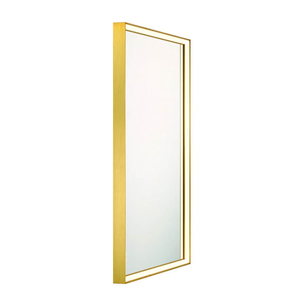 Eurofase Nixon, Mirror , 30'' X 42'', Anodized Gold