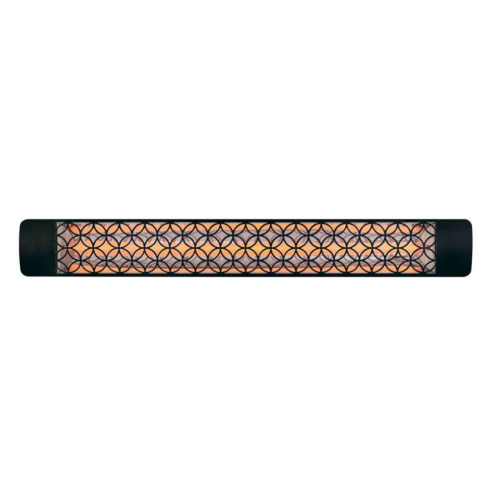 Eurofase EF30277B2 Black Eurofase Ef30277b2 Single Element 61 Inch 3000 Watt Electric Patio Heater Image 5