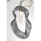 Eurofase 49238-020 Polished Nickel Norah, Chandelier, 26-light, 39'', Polished Nickel, Mixed Glass Image 3