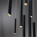 Eurofase 31445-016 Matte Black Santana, Chandelier , 18-light, 24'', Matte Black Image 1