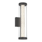 Eurofase 46808-011 Matte Black Savron, Outdoor, 18'', Matte Black, Clear Glass Image 1