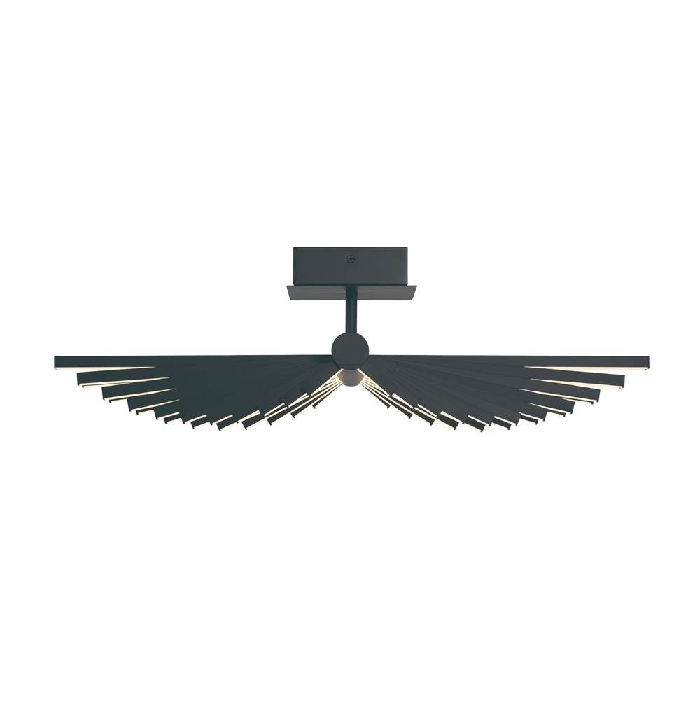Eurofase 46897-015 Matte Black Seraph, Flush Mount , 25'', Matte Black Image 5