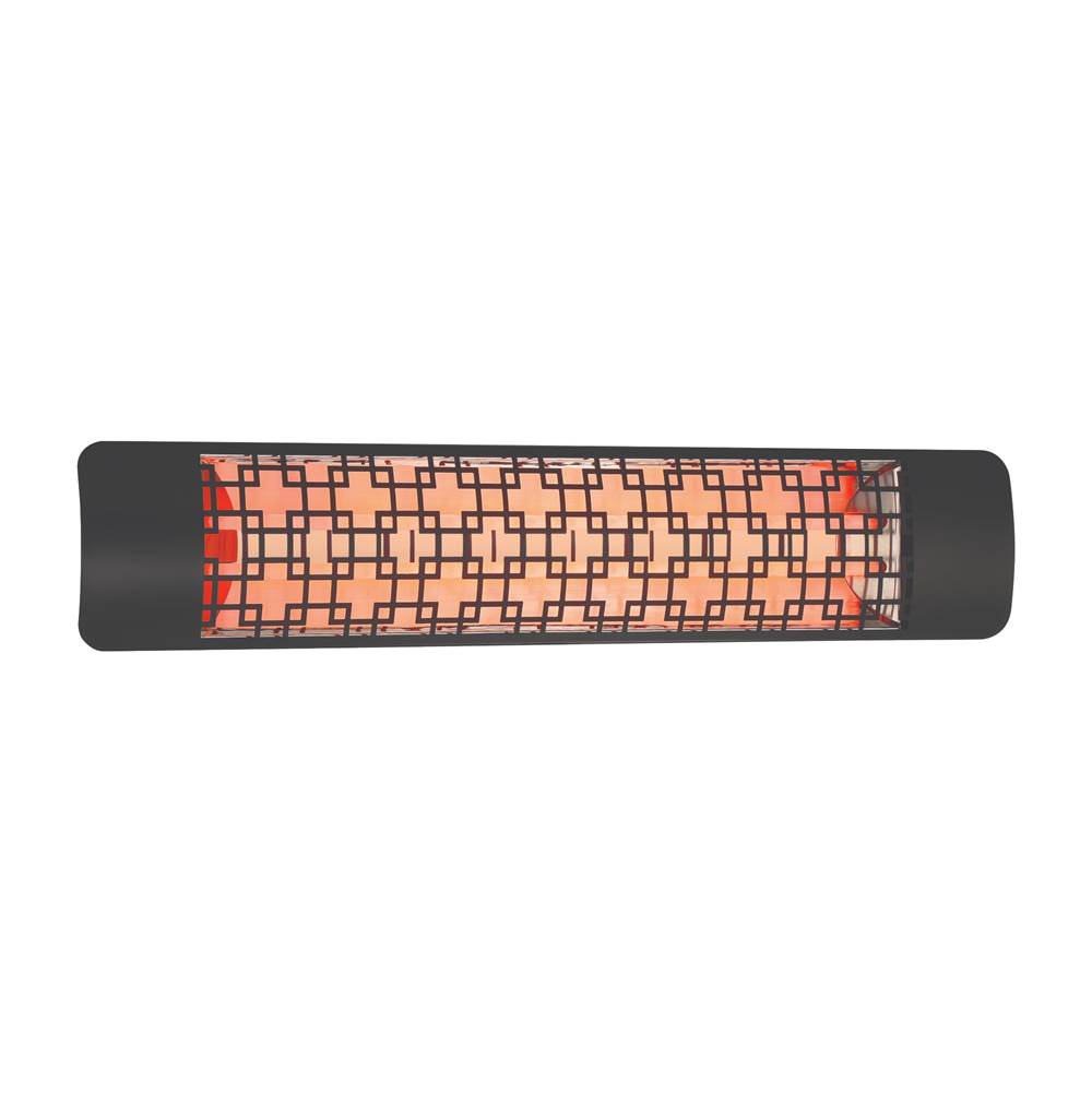 Eurofase EF50240B5 Black Eurofase Ef50240b5 Dual Element 39 Inch 5000 Watt Electric Patio Heater Image 3