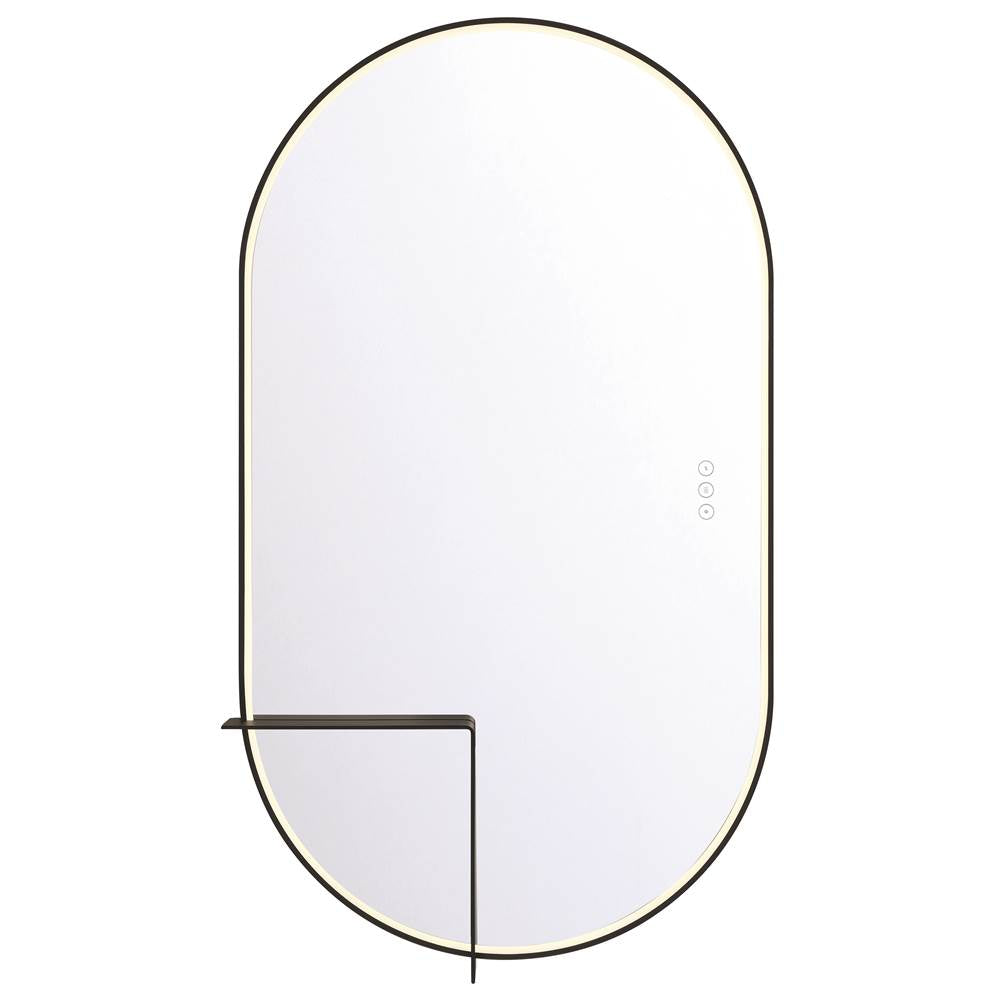 Eurofase 48521-024 Matte Black Linden, Mirror , 24'' X 42'', Matte Black Image 3