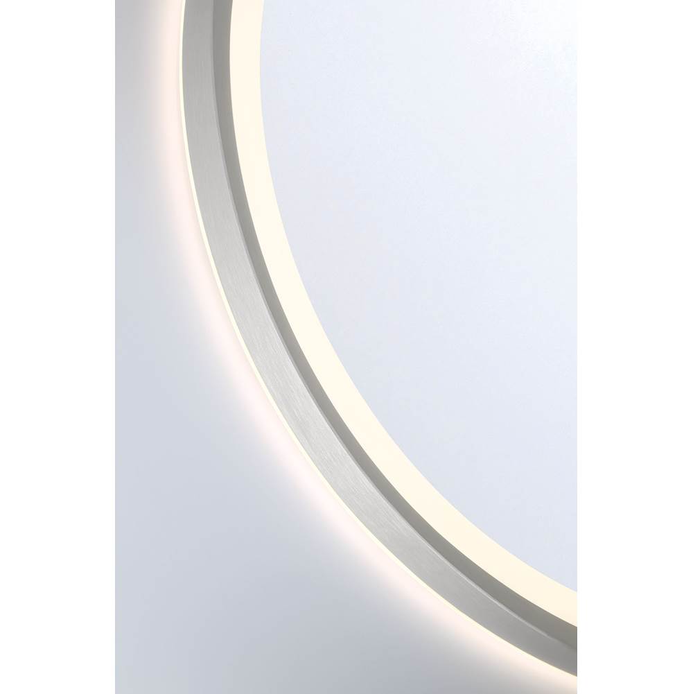 Eurofase 48976-022 Brushed Silver Artell, Mirror , 32'' X 32'', Brushed Silver Image 5