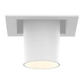 Eurofase Tango 15w 1 Light Square White Trim Pull Down 3000k Clear Lens