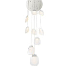 Eurofase 38043-027 Chrome Paget, Chandelier, 9-light, 20'', Chrome, Clear Glass Image 2