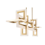 Eurofase 45719-011 Matte Gold Inizio, Chandelier , 48'', Matte Gold Image 2