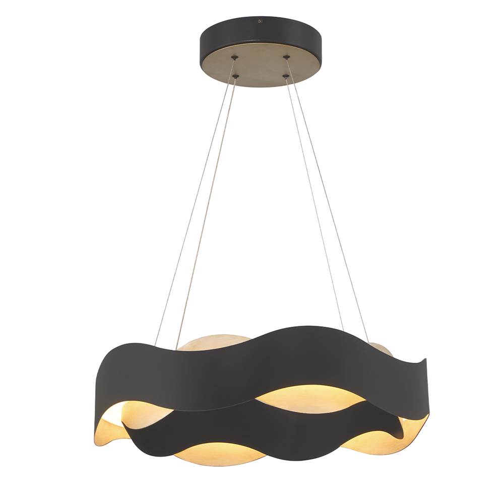 Eurofase 31783-024 Silver Black Mix Vaughan, Pendant, 24'', Silver-black Mix, Silver Steel Image 3
