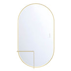 Eurofase 48521-017 Gold Linden, Mirror , 24'' X 42'', Gold Image 6