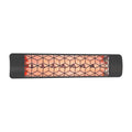 Eurofase EF50208B6 Black Eurofase Ef50208b6 Dual Element 39 Inch 5000 Watt Electric Patio Heater Image 1