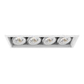 Eurofase  Multiple 26w 4 Lights Trim 40 Degree Gimbal 3000k Whtie/white