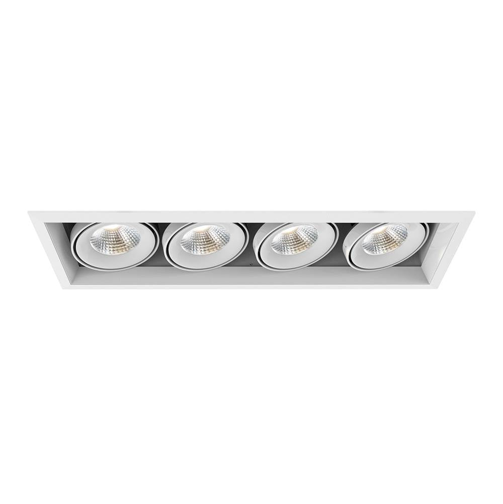 Eurofase  Multiple 26w 4 Lights Trim 40 Degree Gimbal 3000k Whtie/white