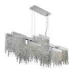 Eurofase Rossi, Chandelier , 10-light, 51'', Chrome