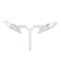 Eurofase EF6108PMDW White Eurofase Ef6108pmdw 61 Inch 8ft White Pole Mount With Double Crossbar Image 1