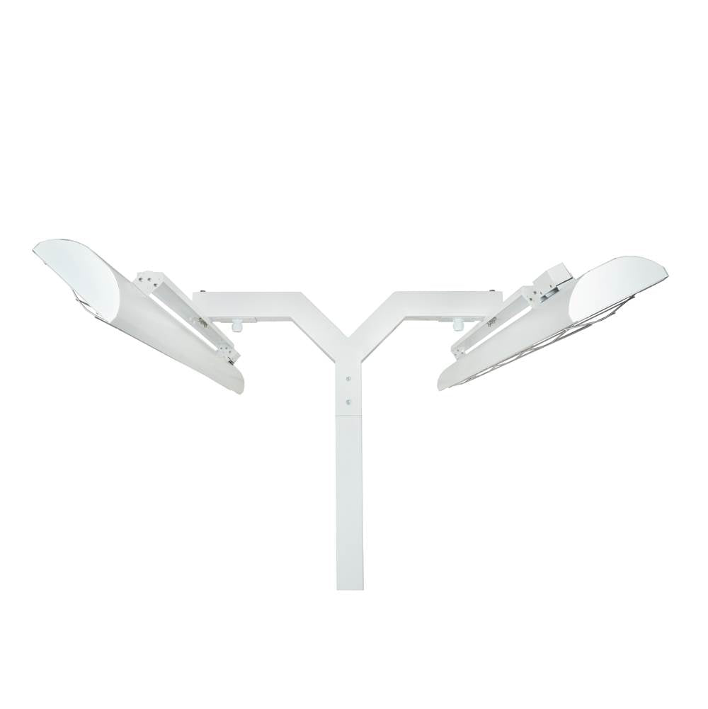 Eurofase EF6108PMDW White Eurofase Ef6108pmdw 61 Inch 8ft White Pole Mount With Double Crossbar Image 1