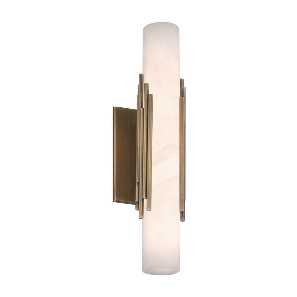 Eurofase 49031-010 Antique Brass Venna, Wall Sconce , 16'', Antique Brass, Alabaster Image 3