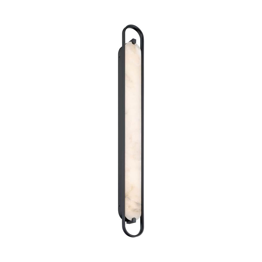 Eurofase Noga, Vanity , 46'', Matte Black, Alabaster