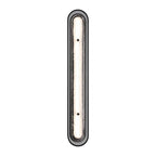 Eurofase Tramore, Wall Sconce, 38'', Matte Black, Silver Glass