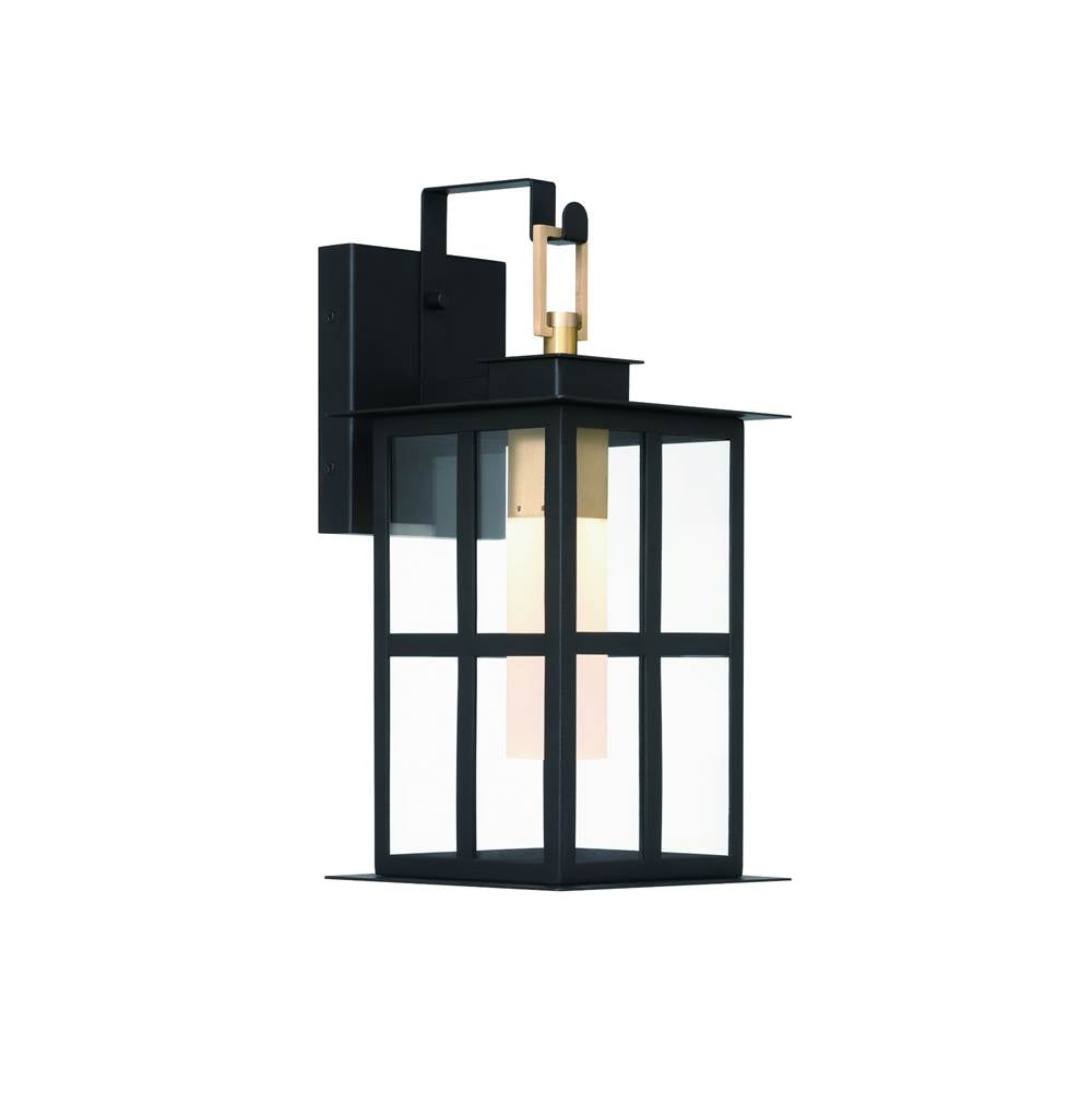 Eurofase 47200-012 Brass Black Mix Greyson, Outdoor, 16'', Brass-black Mix, Clear Glass Image 2