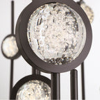 Eurofase 43890-019 Anodized Black Barletta, Chandelier , 26-light, 40'', Anodized Black Image 4