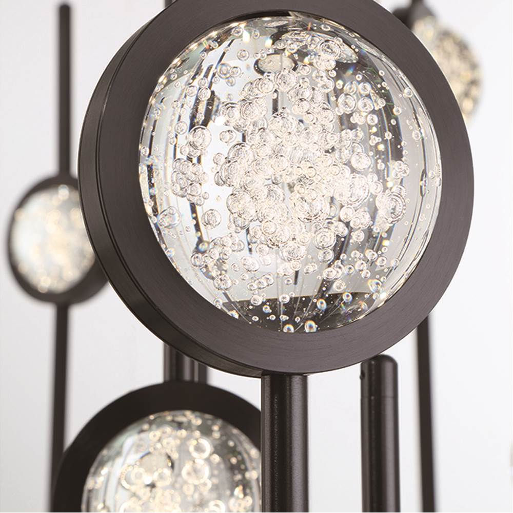 Eurofase 43890-019 Anodized Black Barletta, Chandelier , 26-light, 40'', Anodized Black Image 4