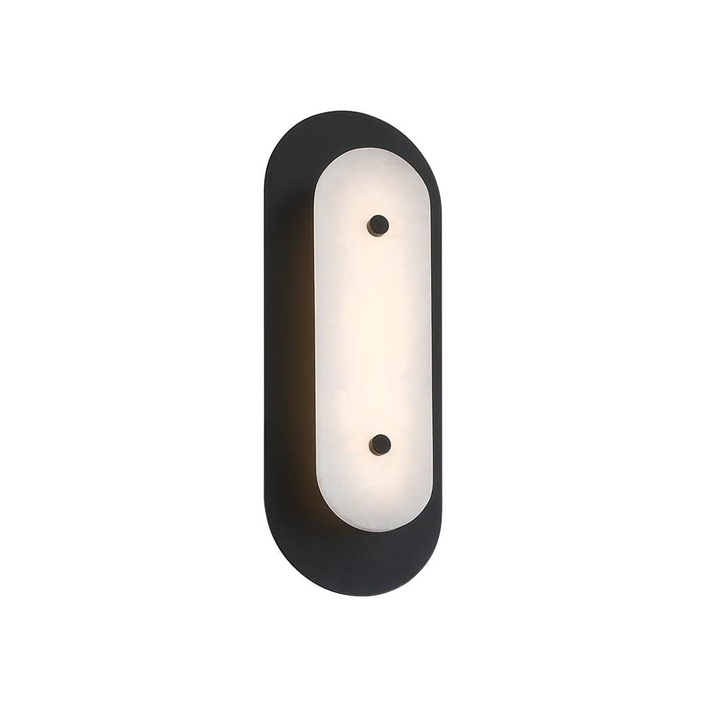 Eurofase 49171-020 Powder Coat Black Tramore, Outdoor , 16'', Powder Coat Black, Alabaster Image 2