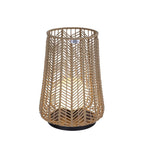 Eurofase 46629-012 Matte Black Elice, Outdoor, 22'', Matte Black, Brown Rope Image 2