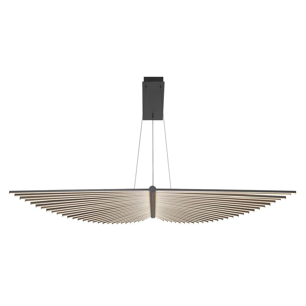 Eurofase 46344-014 Matte Black Seraph, Chandelier , 59'', Matte Black Image 1
