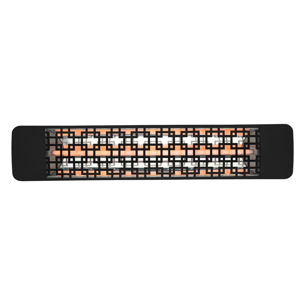 Eurofase EF25277B5 Black Eurofase Ef25277b5 Single Element 39 Inch 2500 Watt Electric Patio Heater Image 1