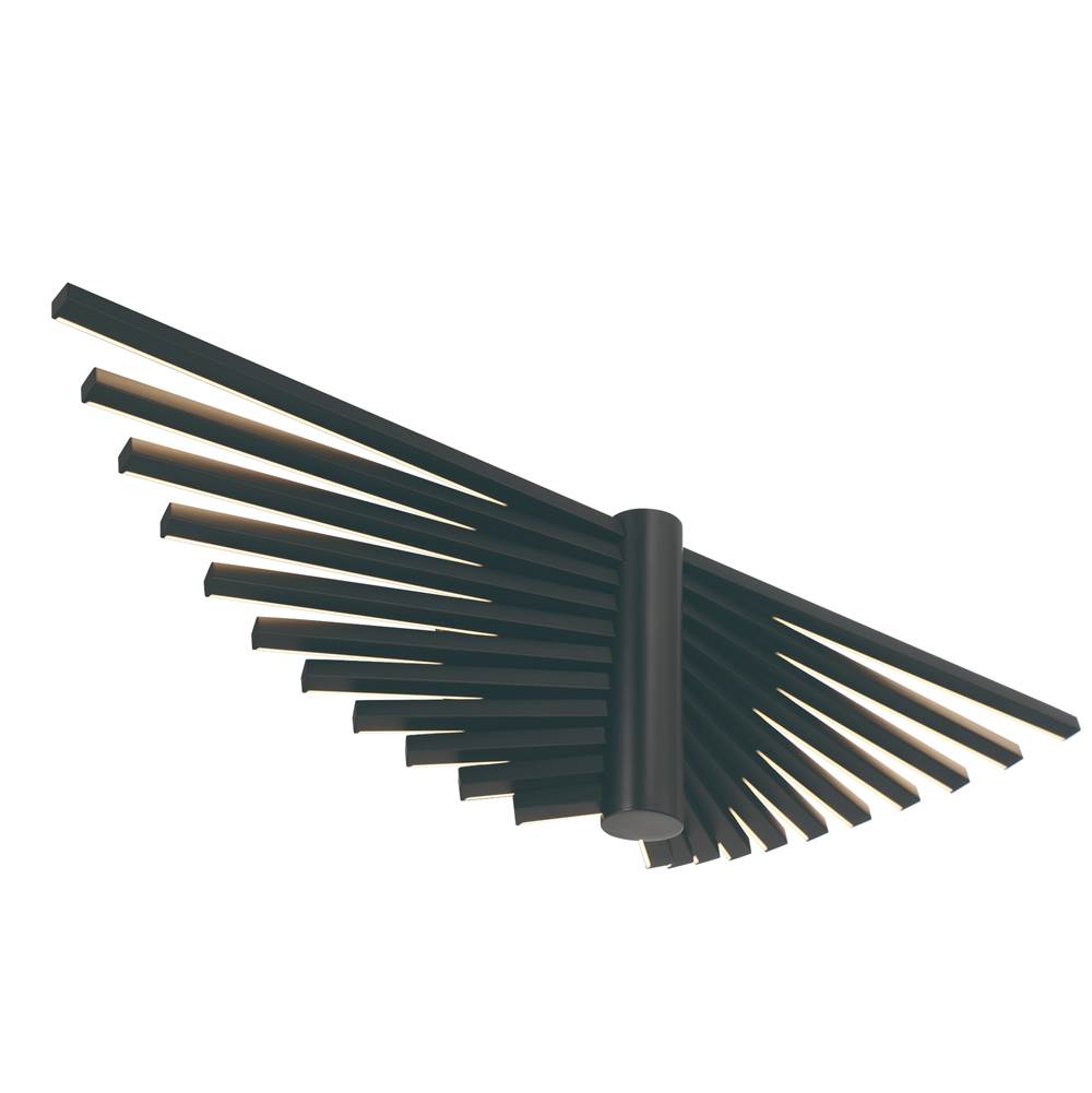 Eurofase 46731-012 Matte Black Seraph, Wall Sconce , 25'', Matte Black Image 3