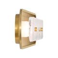 Eurofase 49176-018 Gold Tramore, Wall Sconce, 38'', Gold, Silver Glass Image 1