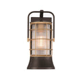 Eurofase 44262-013 Gold Black Mix Rivamar, Outdoor, 13'', Gold-black Mix, Clear Glass Image 1