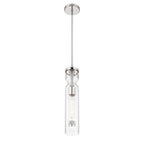 Eurofase Mistero, Pendant, 21'', Satin Nickel, Clear Glass