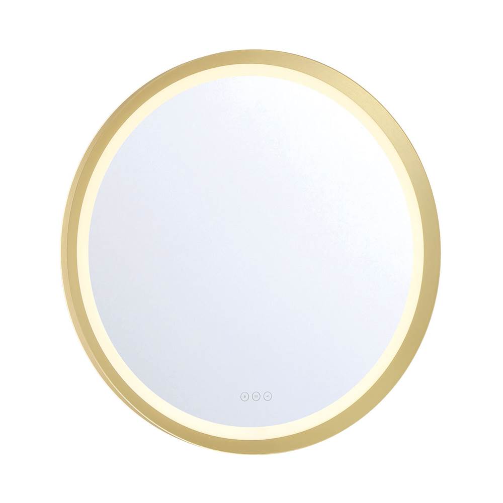 Eurofase 48976-015 Brushed Gold Artell, Mirror , 32'' X 32'', Brushed Gold Image 6