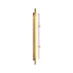 Eurofase 49172-010 Gold Tramore, Wall Sconce, 22'', Gold, Silver Glass Image 4