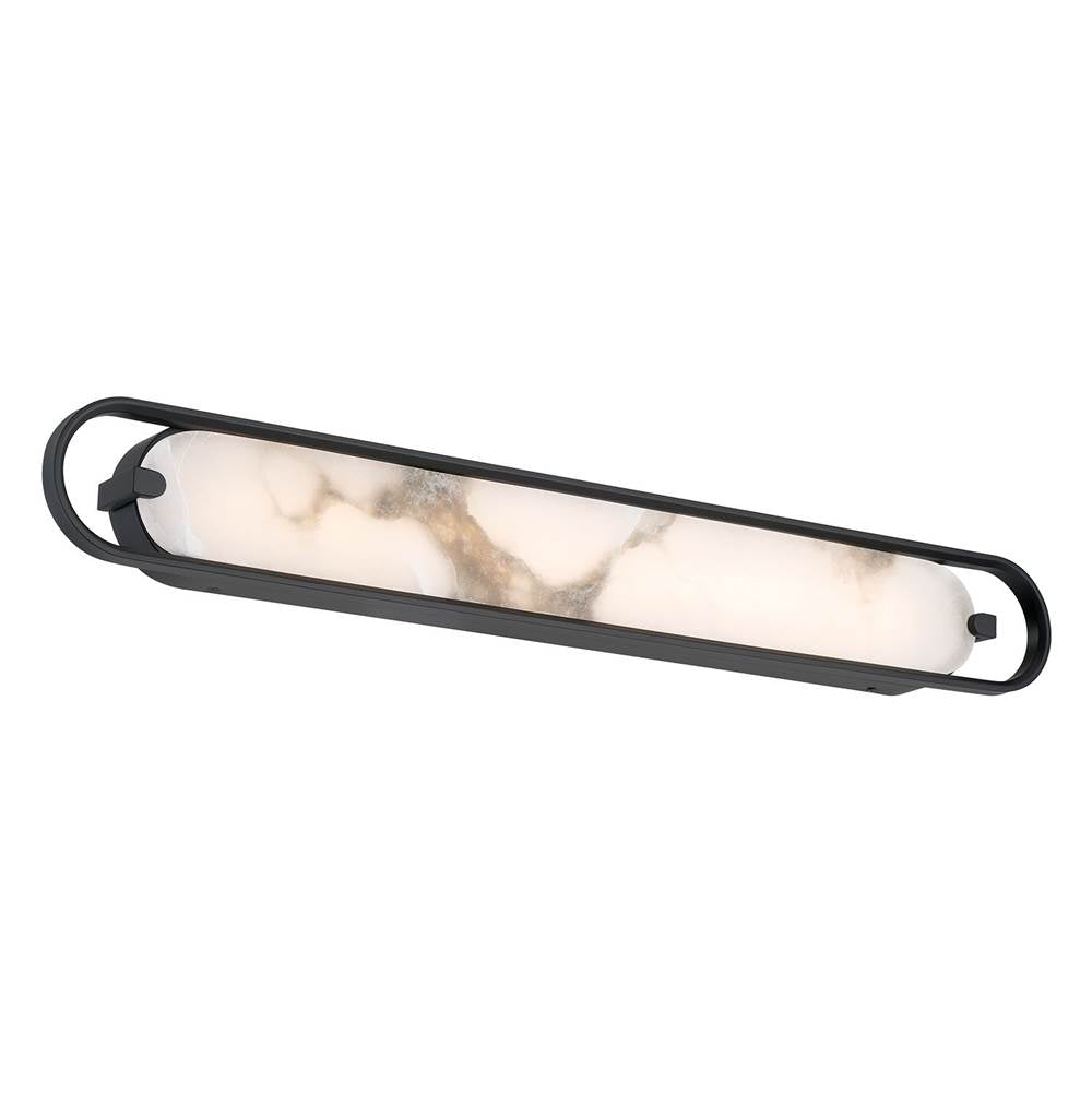 Eurofase 48956-024 Matte Black Noga, Vanity , 36'', Matte Black, Alabaster Image 2
