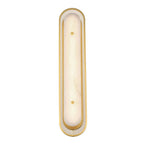 Eurofase 49174-021 Gold Tramore, Wall Sconce , 30'', Gold, Alabaster Image 4