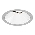 Eurofase Oscar Small 10w Round White Trim White Baffle Gimbal Wide 3000k Clear Lens