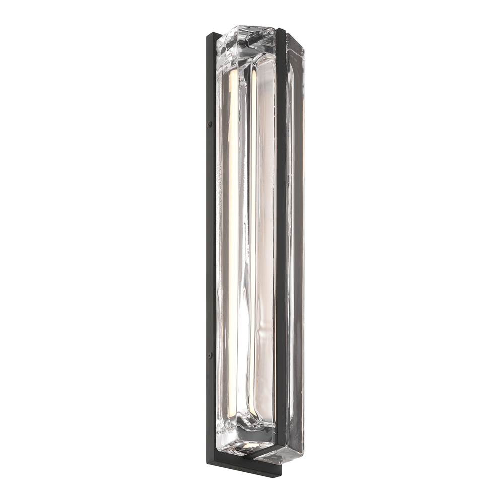 Eurofase 49025-026 Matte Black Langferd, Outdoor, 24'', Matte Black, Clear Glass Image 2