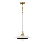 Eurofase 46441-010 Matte White Welsh, Pendant, 18'', Matte White, White Glass Image 4