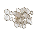 Eurofase 45452-017 Matte Silver Trento, Wall Sconce, 18'', Matte Silver, Clear Glass Image 7